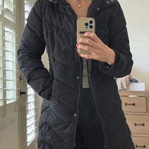 Kenneth Cole Women's Black Puffer Coat